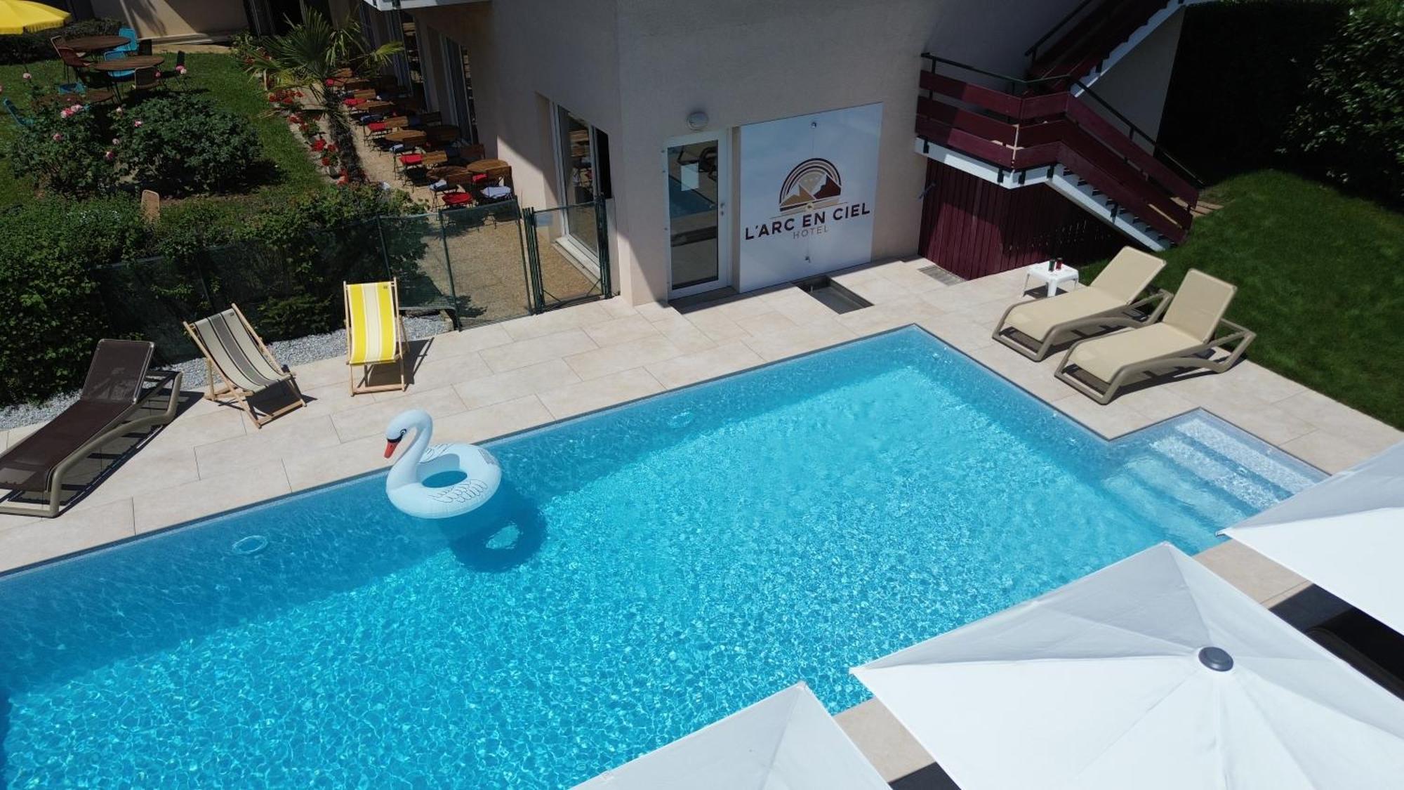 Logis Hotel Arc En Ciel Thonon-les-Bains Kültér fotó