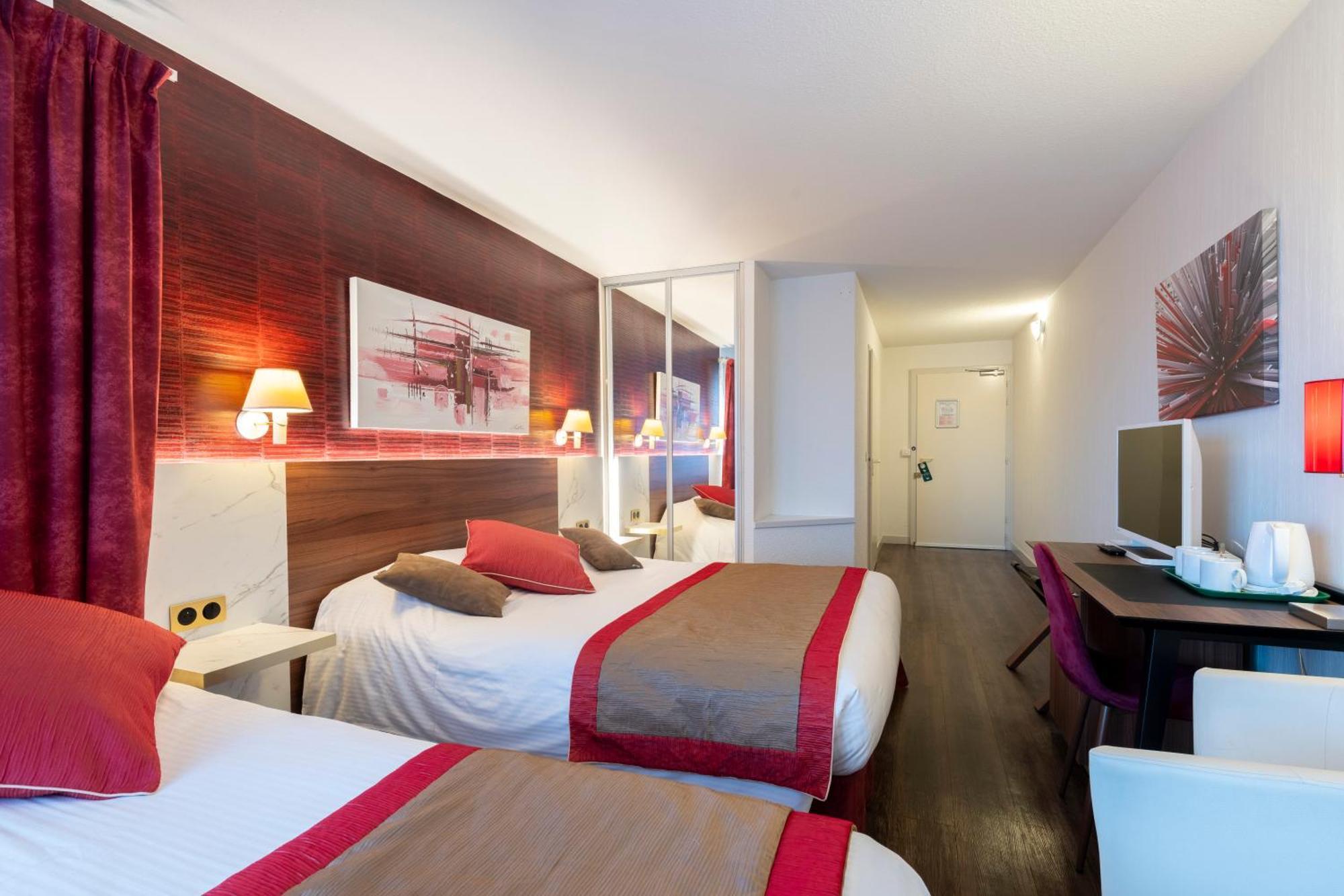 Logis Hotel Arc En Ciel Thonon-les-Bains Szoba fotó